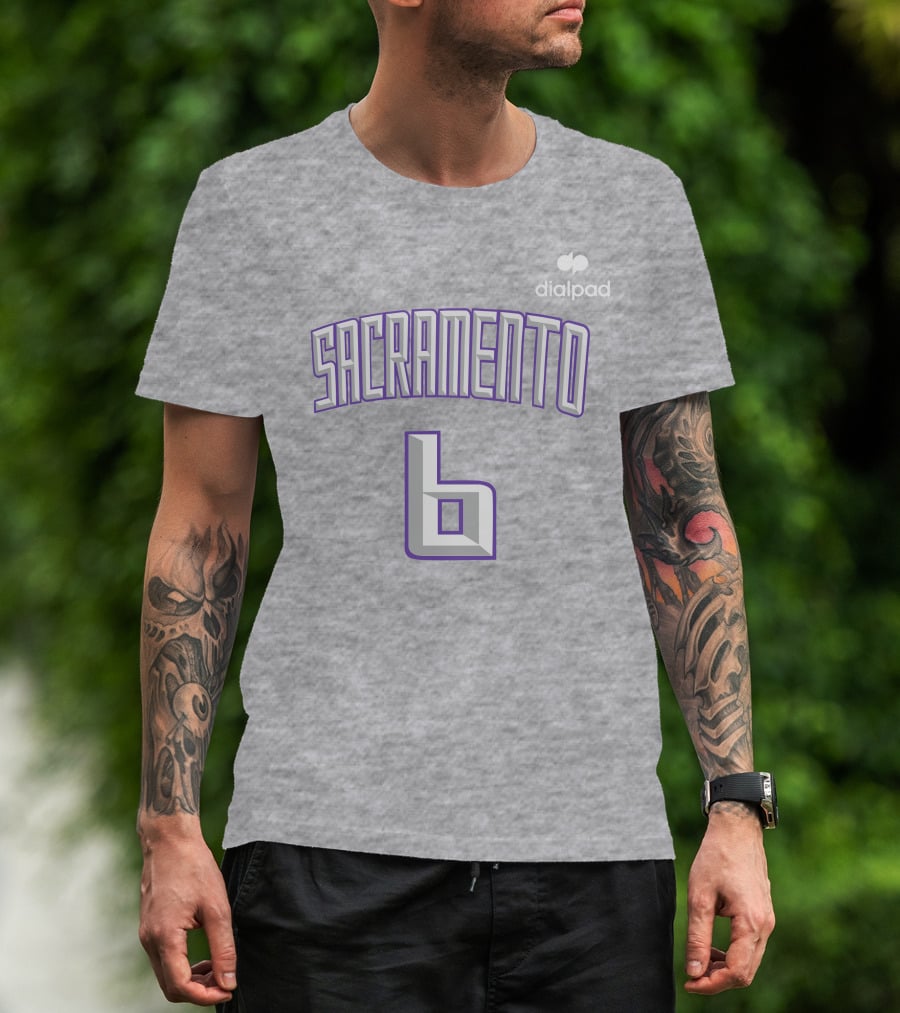 Dialpad Sacramento Basketball-Inspired Number 6 T-Shirt