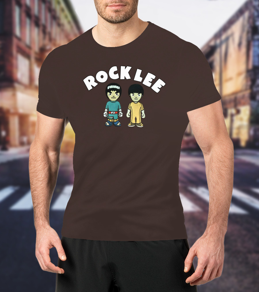 Rock Lee Chenille Martial Arts Duo T-Shirt