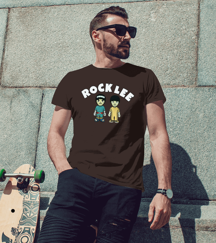 Rock Lee Chenille Martial Arts Duo T-Shirt