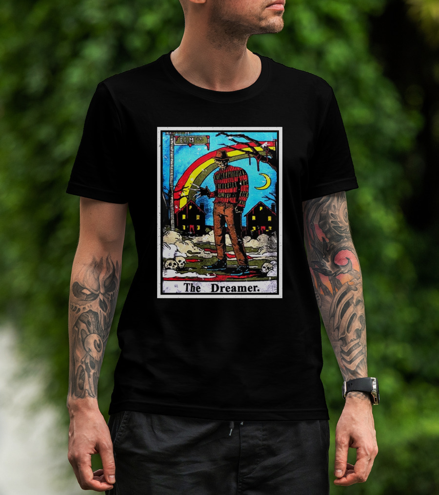 The Dreamer Elm Street Freddy Krueger Retro T-Shirt
