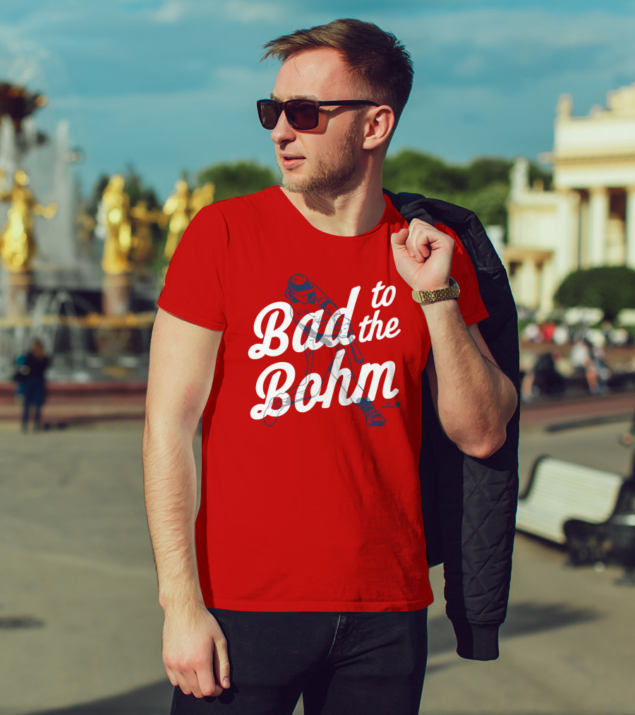 Bad To The Bohm Baseball Swing Visualization T-Shirt