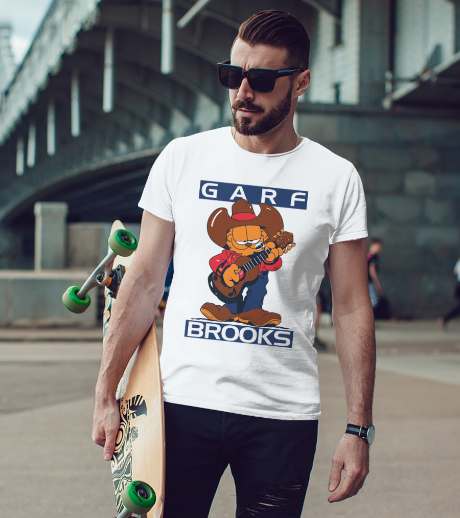 GARFIELD GARF BROOKS COWBOY WITH GUITAR T-Shirt