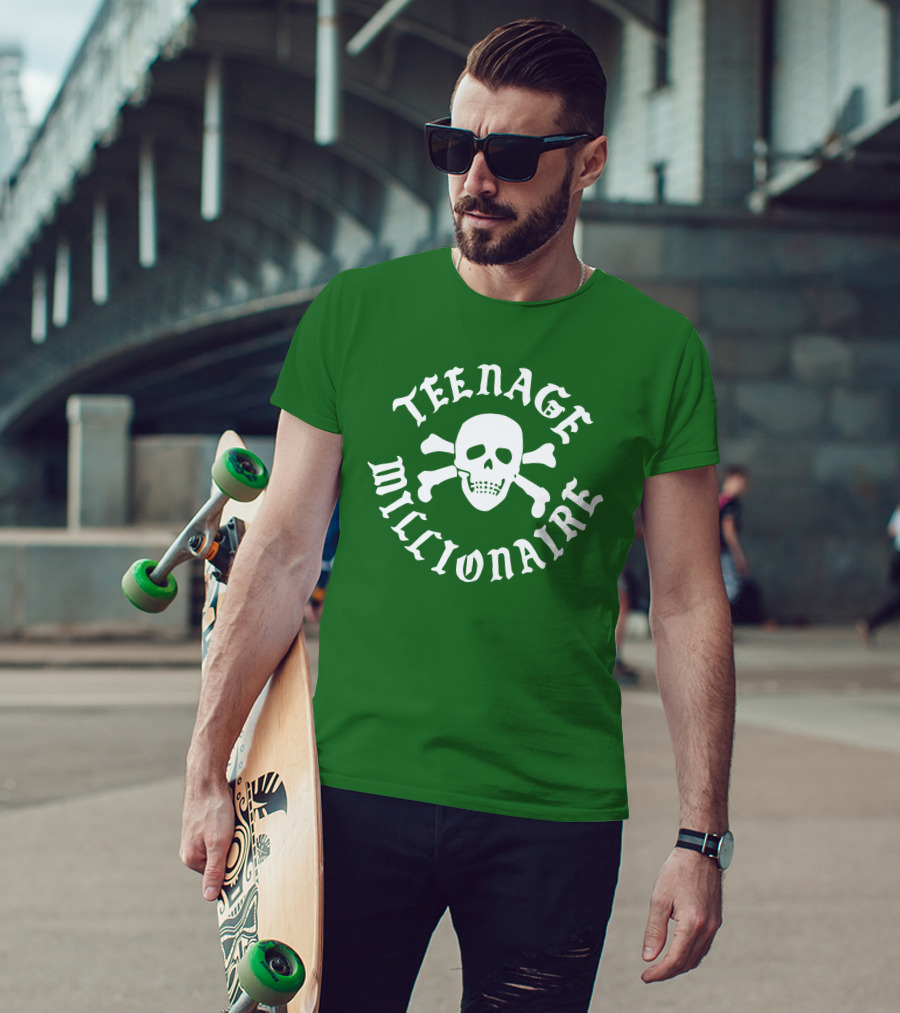 Teenage Millionaire Skull And Crossbones Classic T-Shirt