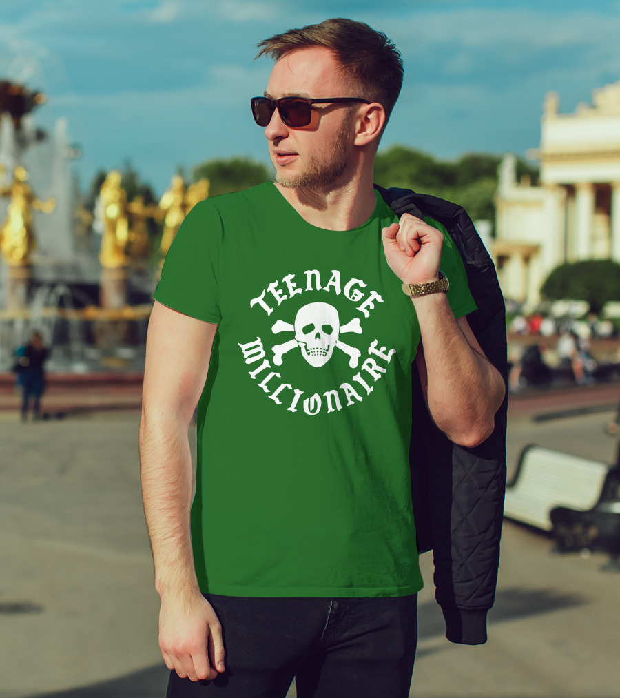 Teenage Millionaire Skull And Crossbones Classic T-Shirt