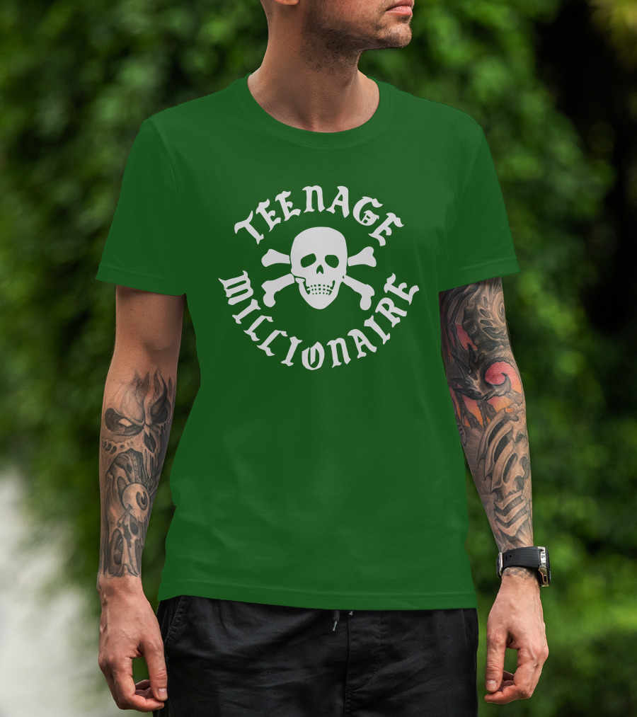 Teenage Millionaire Skull And Crossbones Classic T-Shirt