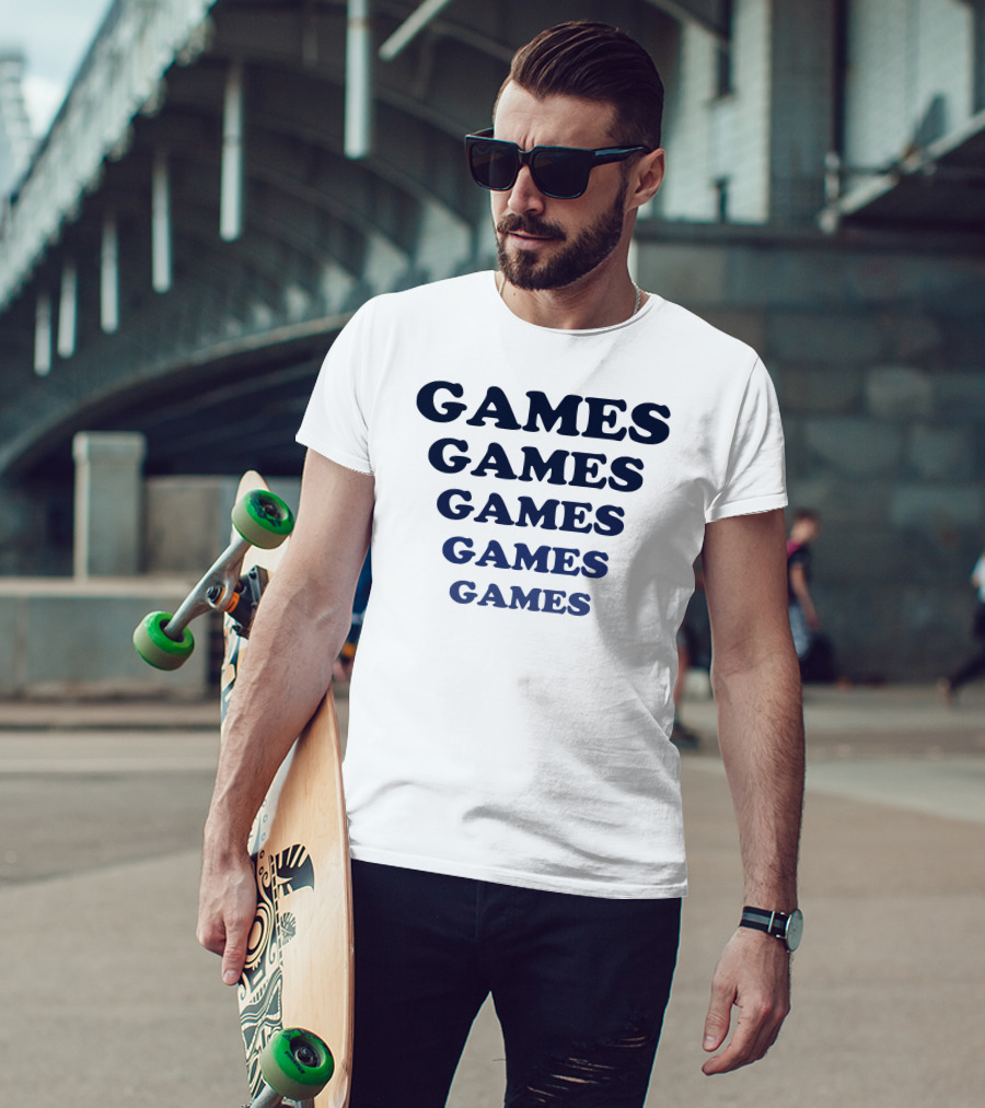 Games Games Games Games Games Infinity T-Shirt