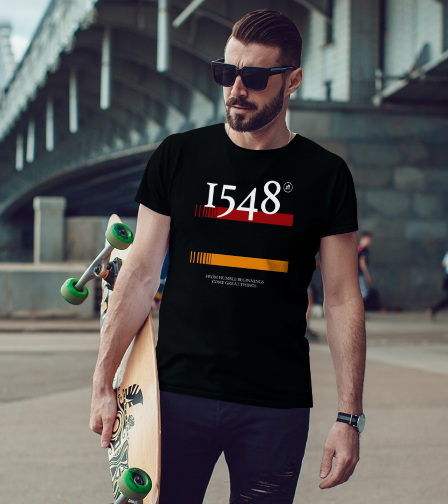 1548 Flag From Humble Beginnings Come Great Things T-Shirt