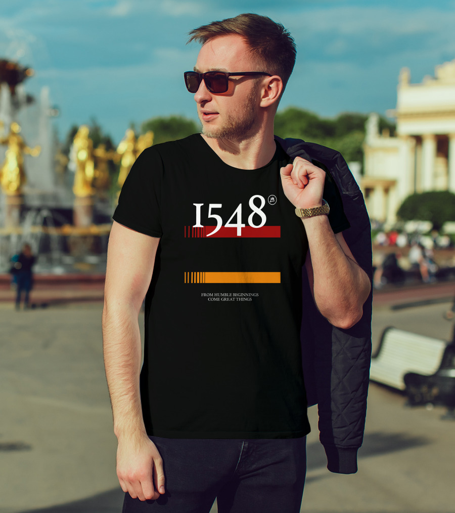 1548 Flag From Humble Beginnings Come Great Things T-Shirt