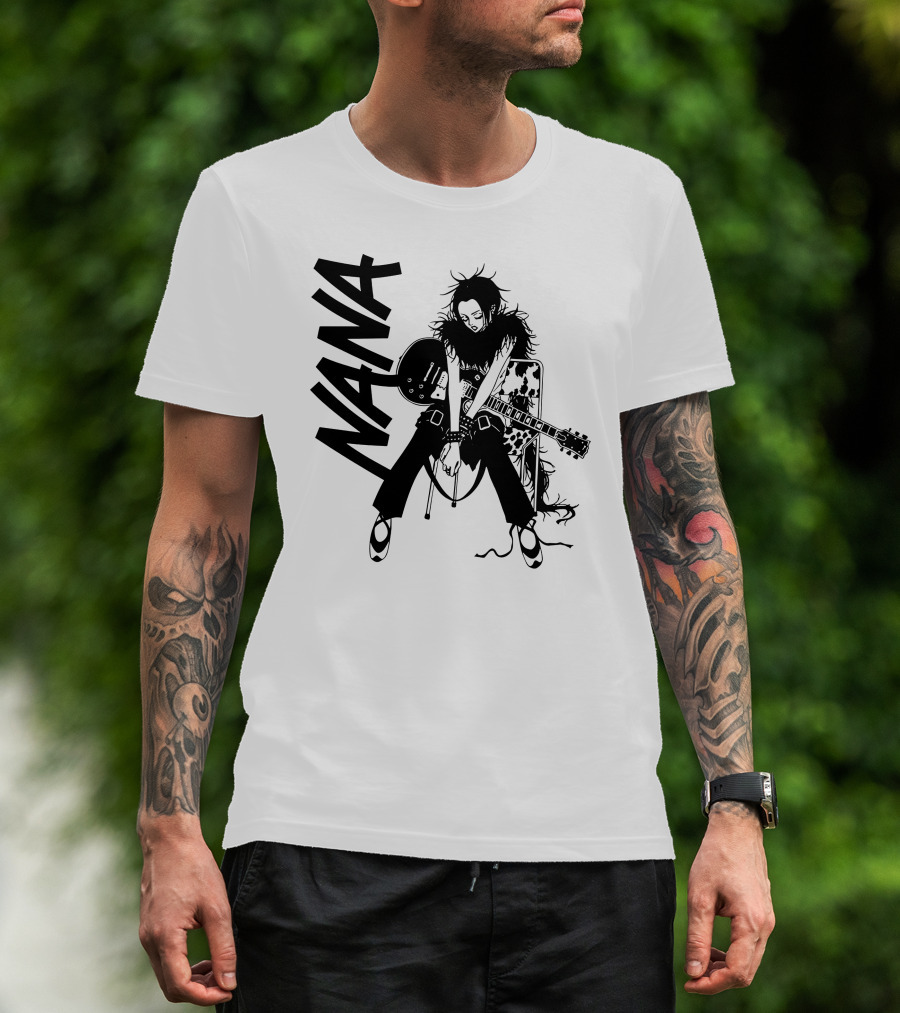Nana Osaki With Electric Guitar T-Shirt