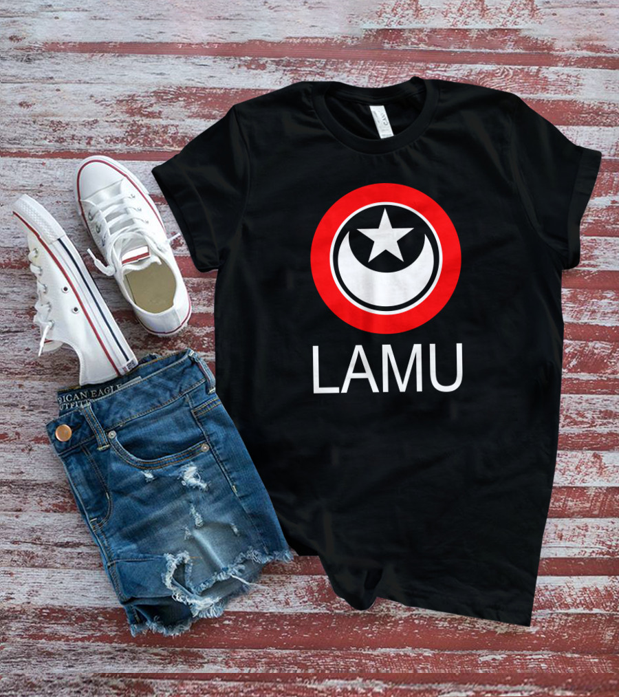 LAMU Star And Crescent Emblem T-Shirt