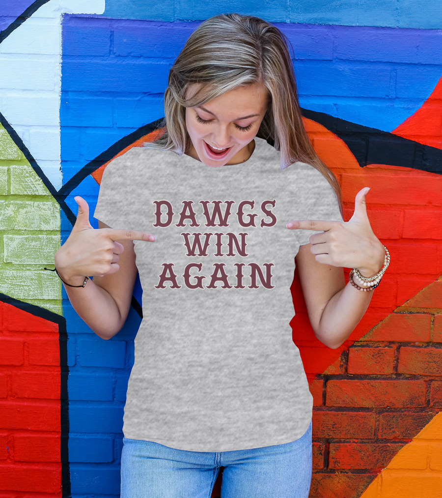 Noah Mashburn Dawgs Win Again T-Shirt