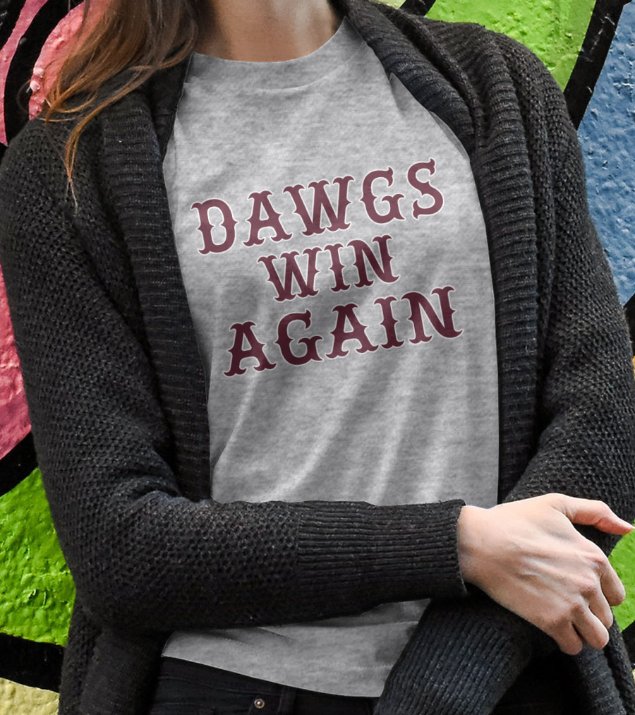 Noah Mashburn Dawgs Win Again T-Shirt