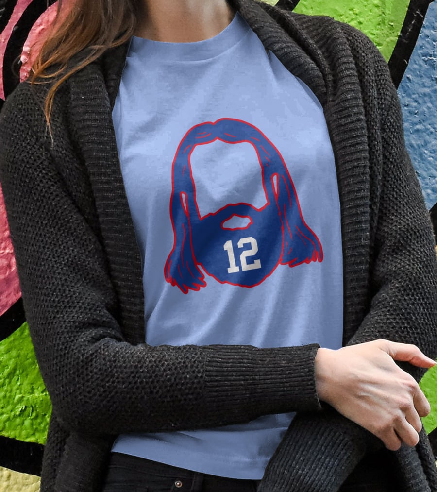 12 Blue Beard And Hair T-Shirt