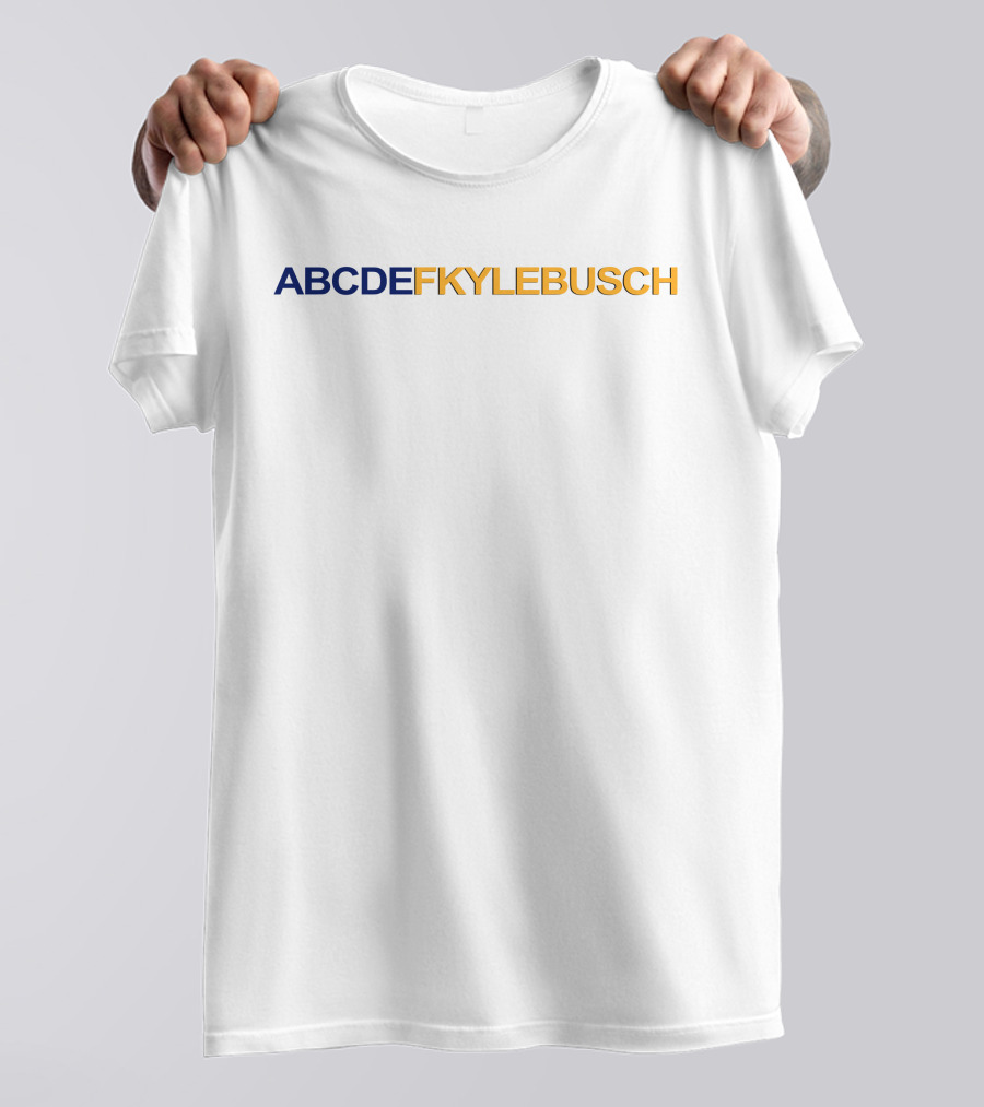 ABCDEF Kyle Busch T-Shirt