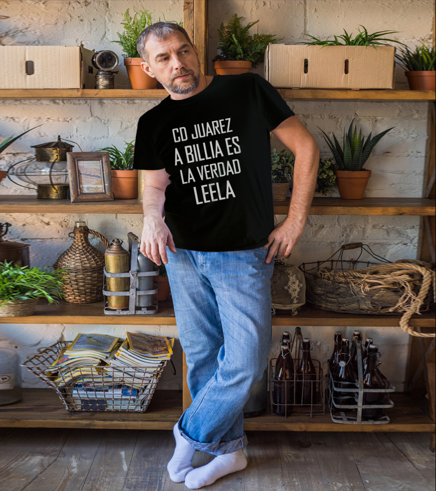 Cd Juarez La Biblia Es La Verdad Leela Simple Text T-Shirt