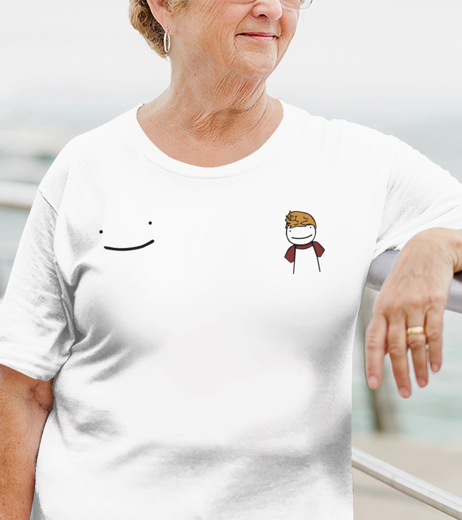 Tommy Innit Cartoon Character Smiley Face T-Shirt