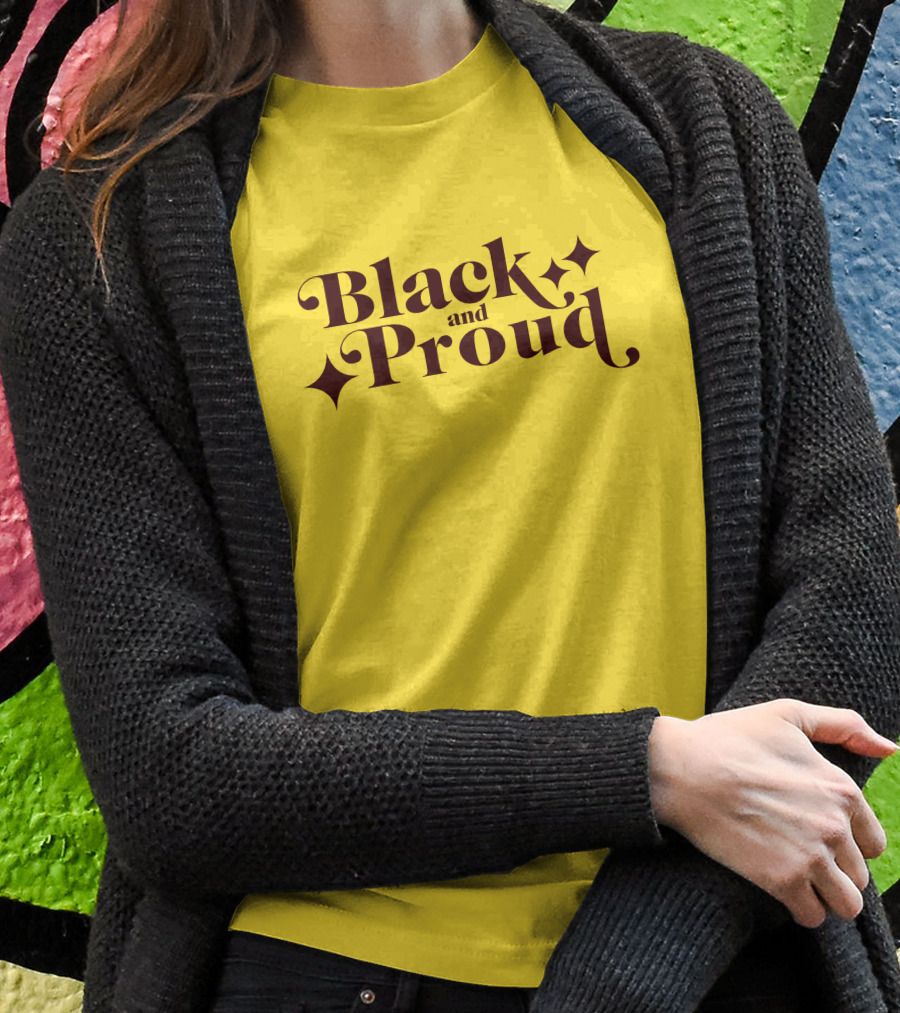 Scorpio Sky Black And Proud AEW T-Shirt