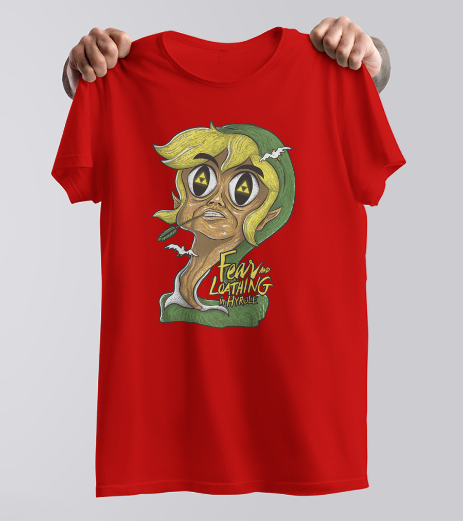 Fear And Loathing In Hyrule Psychedelic Adventure Tribute To Iconic Gaming Legend T-Shirt