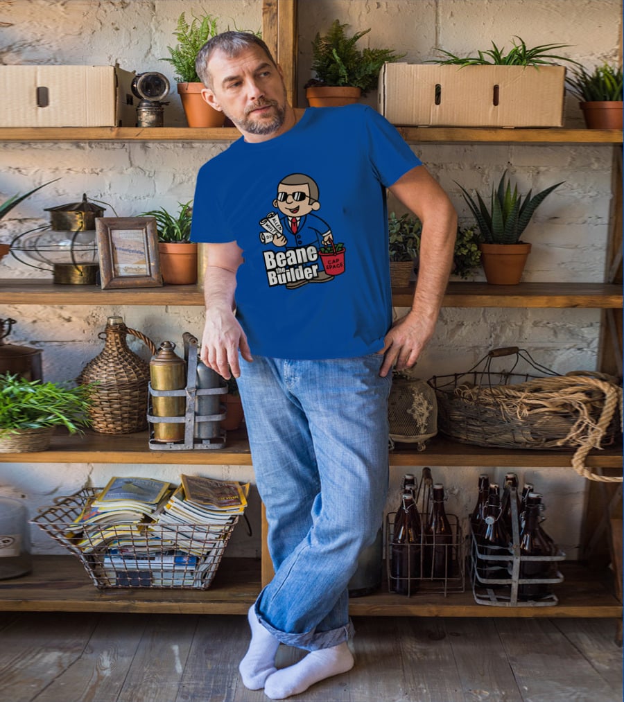 Beane The Builder Cap Space Allen White 26Shirts Store T-Shirt