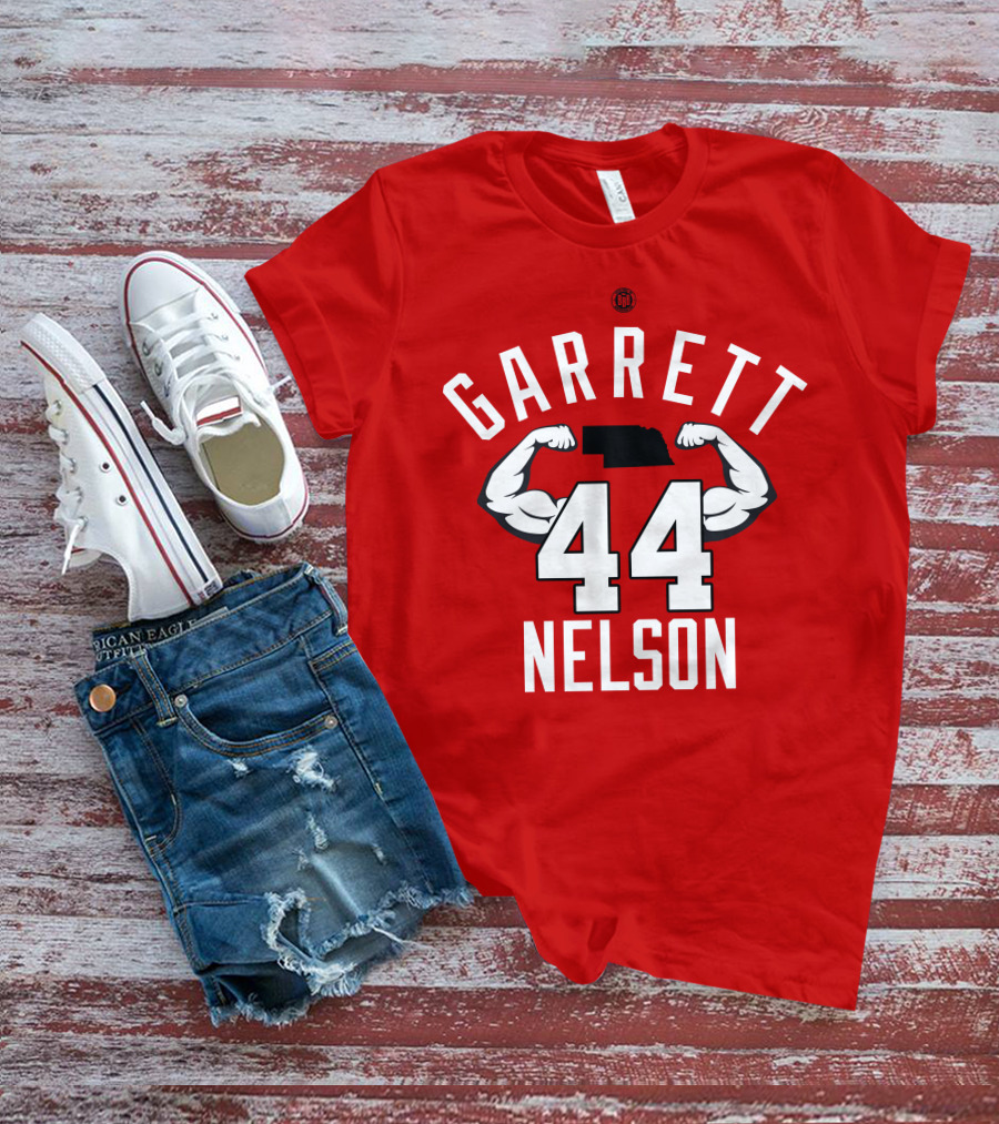 Garrett Nelson 44 Nebraska Strong T-Shirt