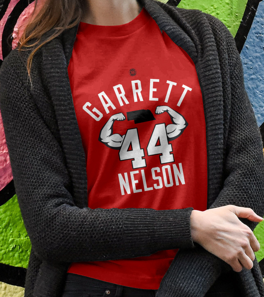 Garrett Nelson 44 Nebraska Strong T-Shirt