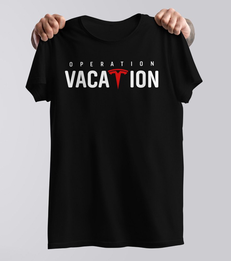 Operation Vacation Tesla T-Shirt