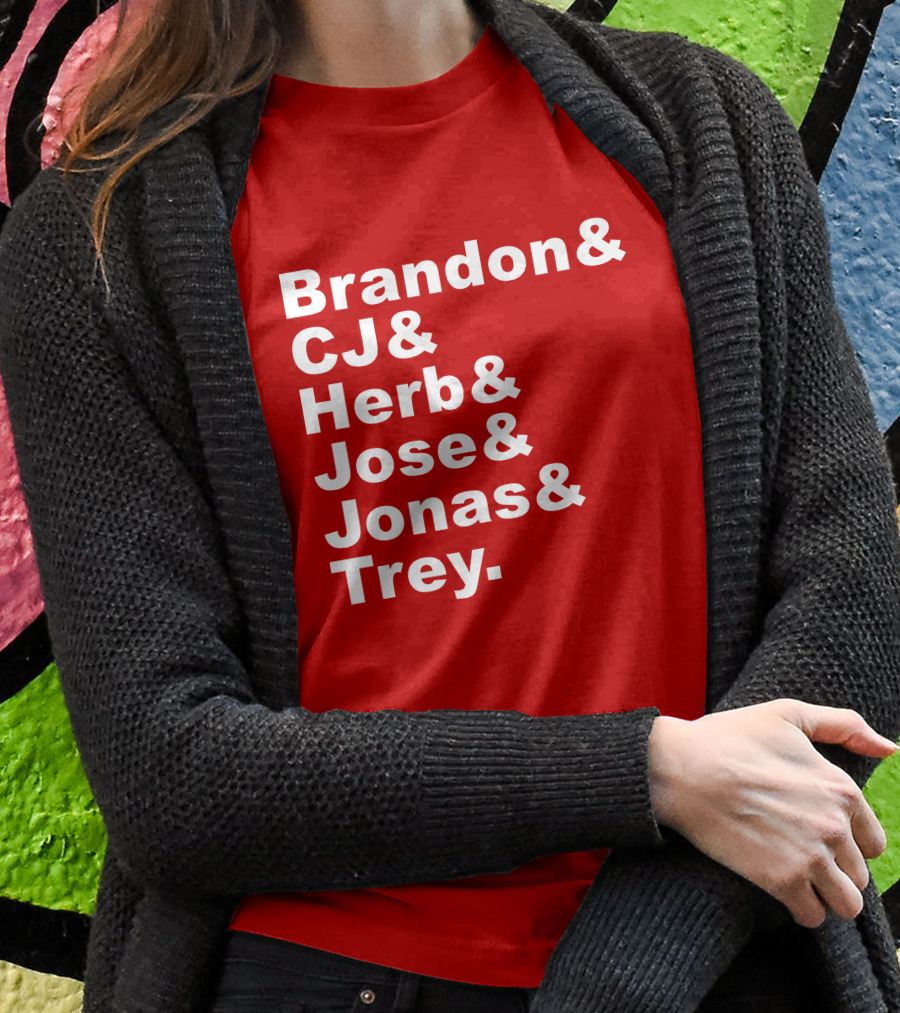 Brandon CJ Herb Jose Jonas Trey New Orleans Pelicans Fan T-Shirt