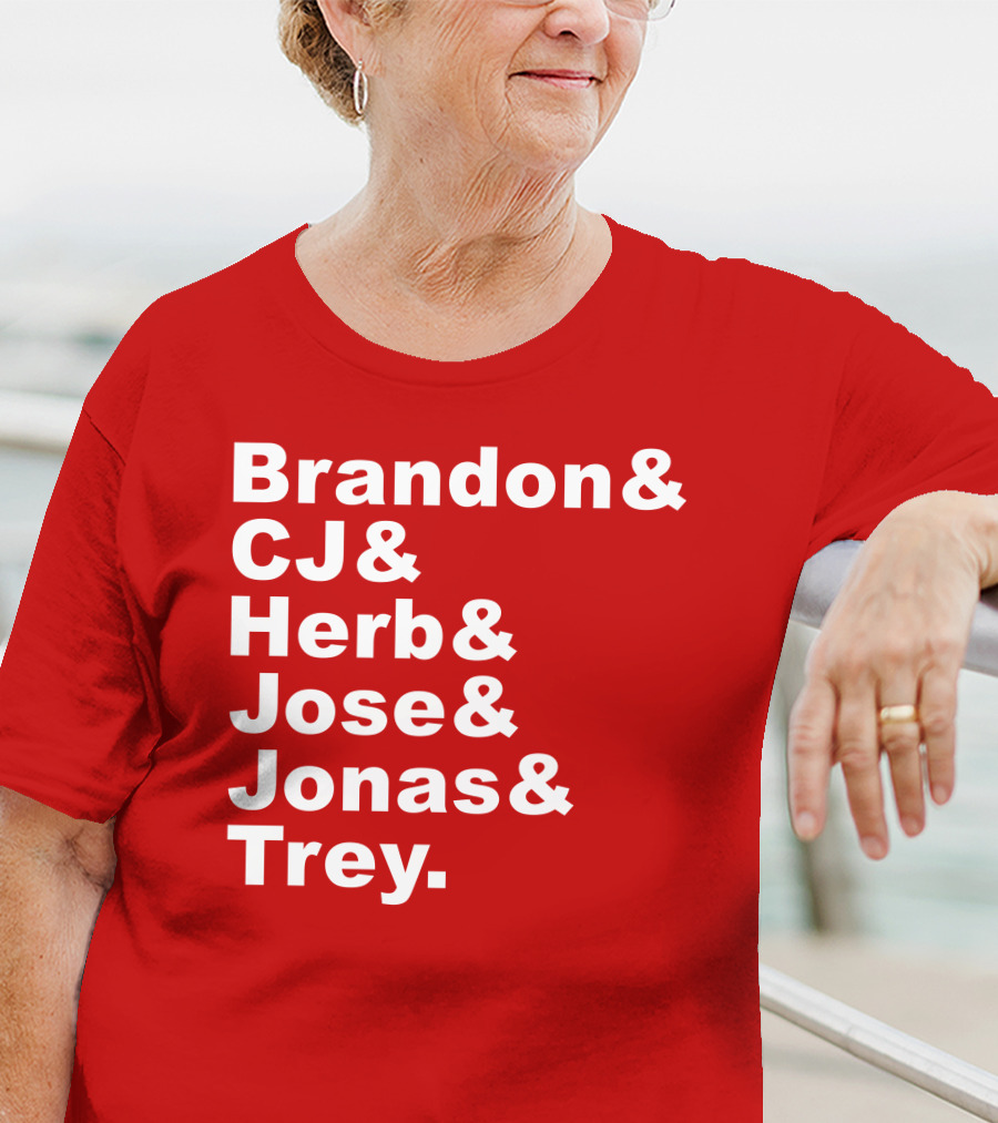 Brandon CJ Herb Jose Jonas Trey New Orleans Pelicans Fan T-Shirt