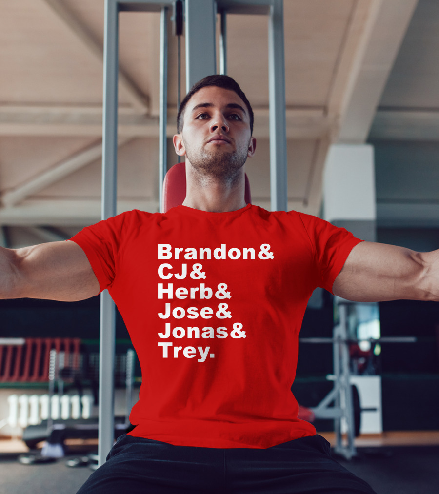 Brandon CJ Herb Jose Jonas Trey New Orleans Pelicans Fan T-Shirt