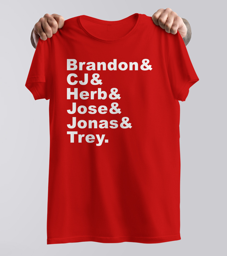Brandon CJ Herb Jose Jonas Trey New Orleans Pelicans Fan T-Shirt