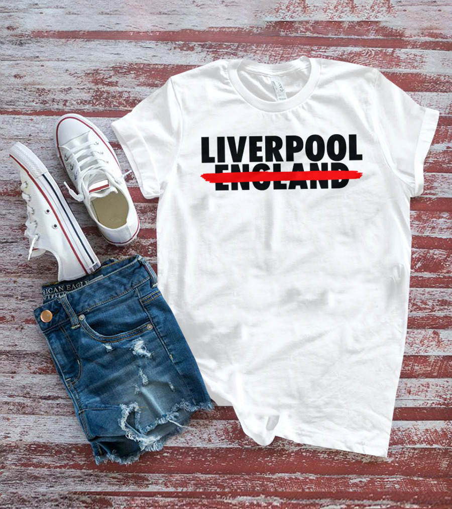 LIVERPOOL NOT ENGLAND PADDY THE BADDY T-Shirt