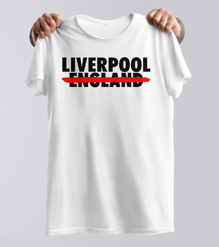 LIVERPOOL NOT ENGLAND PADDY THE BADDY T-Shirt
