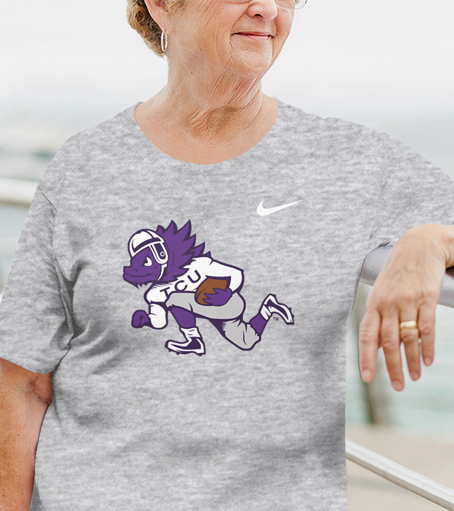 TCU Horned Frog Football Player T-Shirt