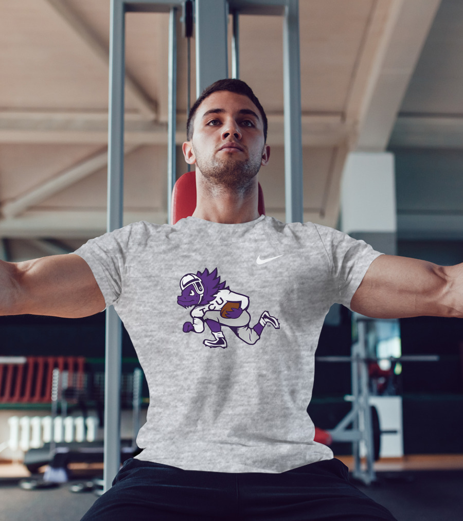 TCU Horned Frog Football Player T-Shirt