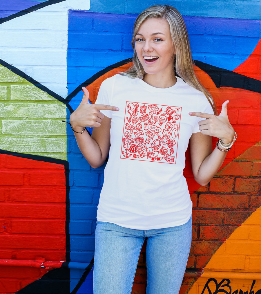 Tommyinnit Iconic Symbols Stylistic Merch T-Shirt