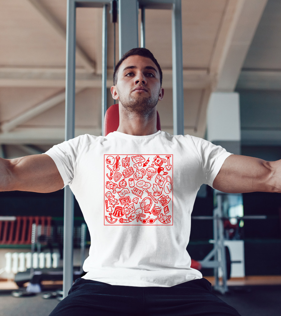 Tommyinnit Iconic Symbols Stylistic Merch T-Shirt