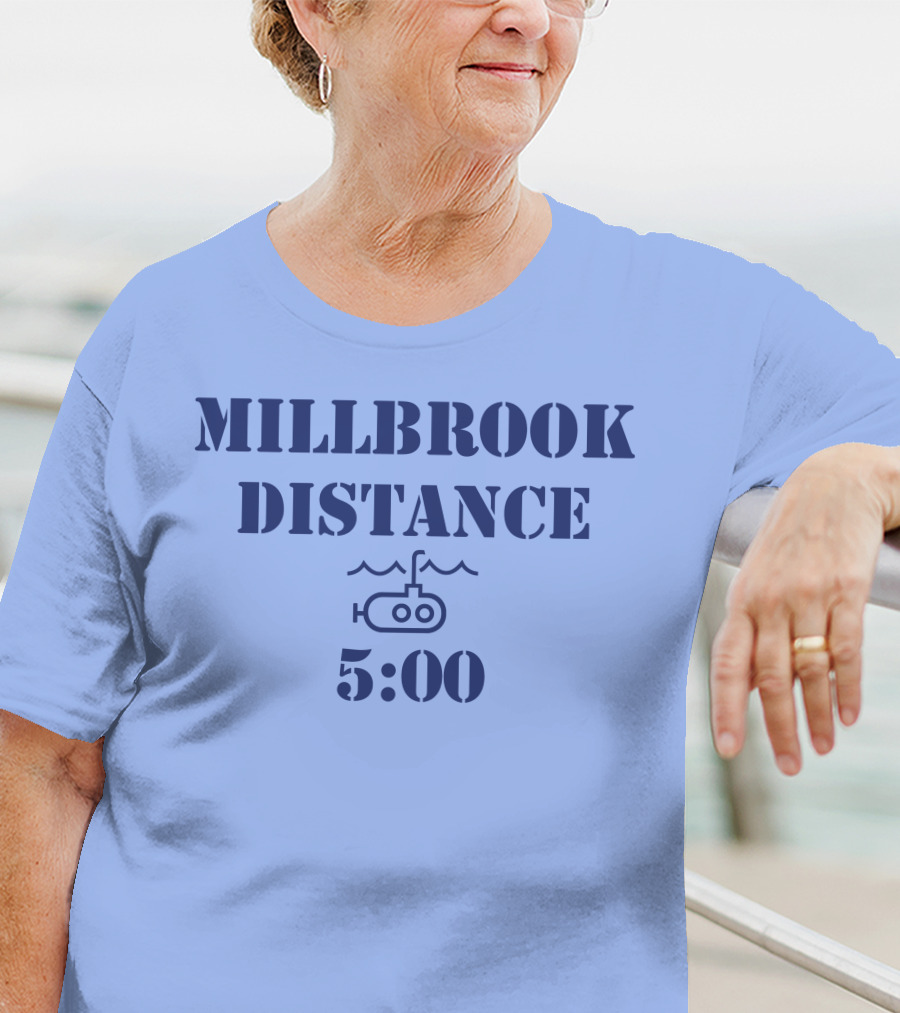 MILLBROOK DISTANCE 5:00 Submarine T-Shirt