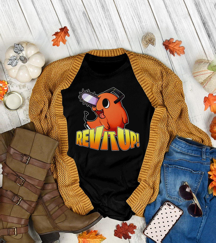 Rev It Up Chainsaw Creature T-Shirt