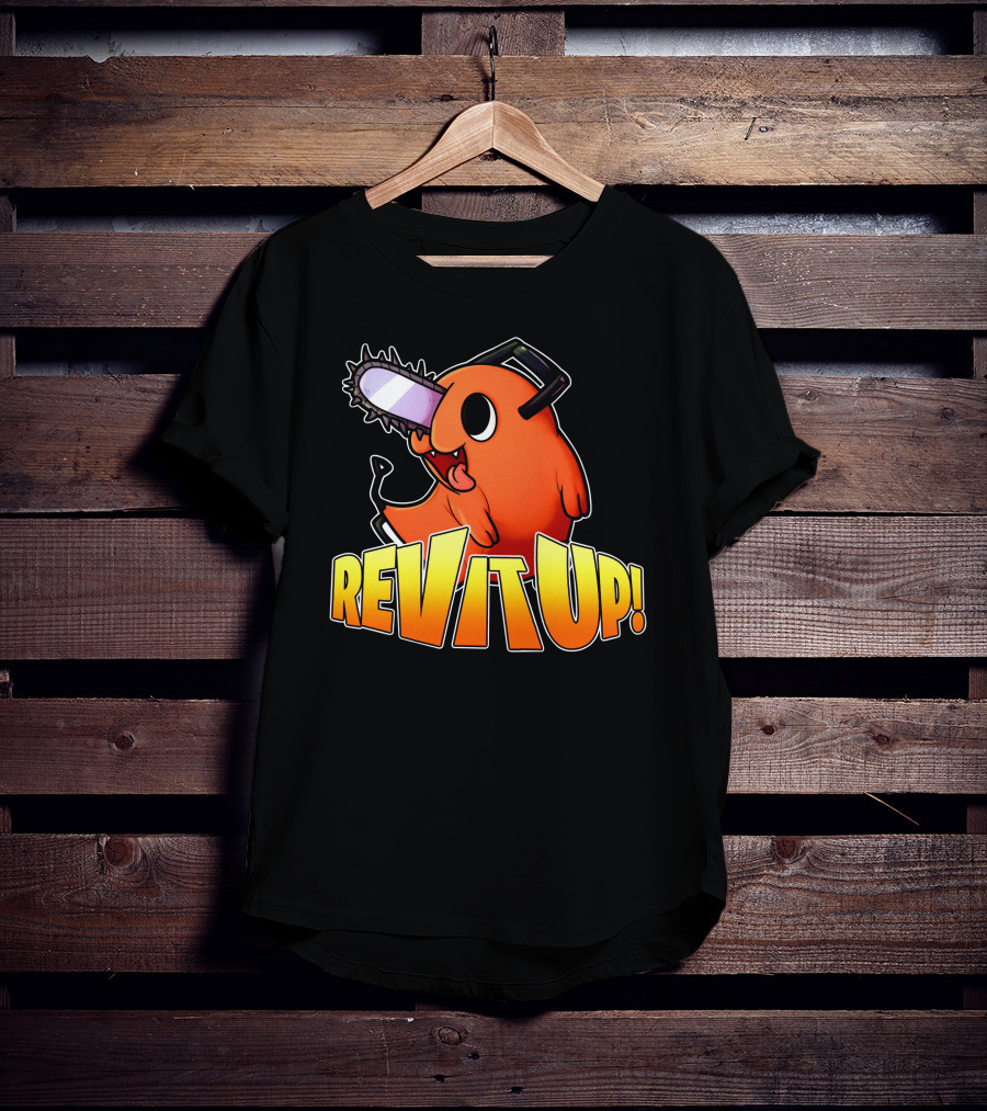 Rev It Up Chainsaw Creature T-Shirt