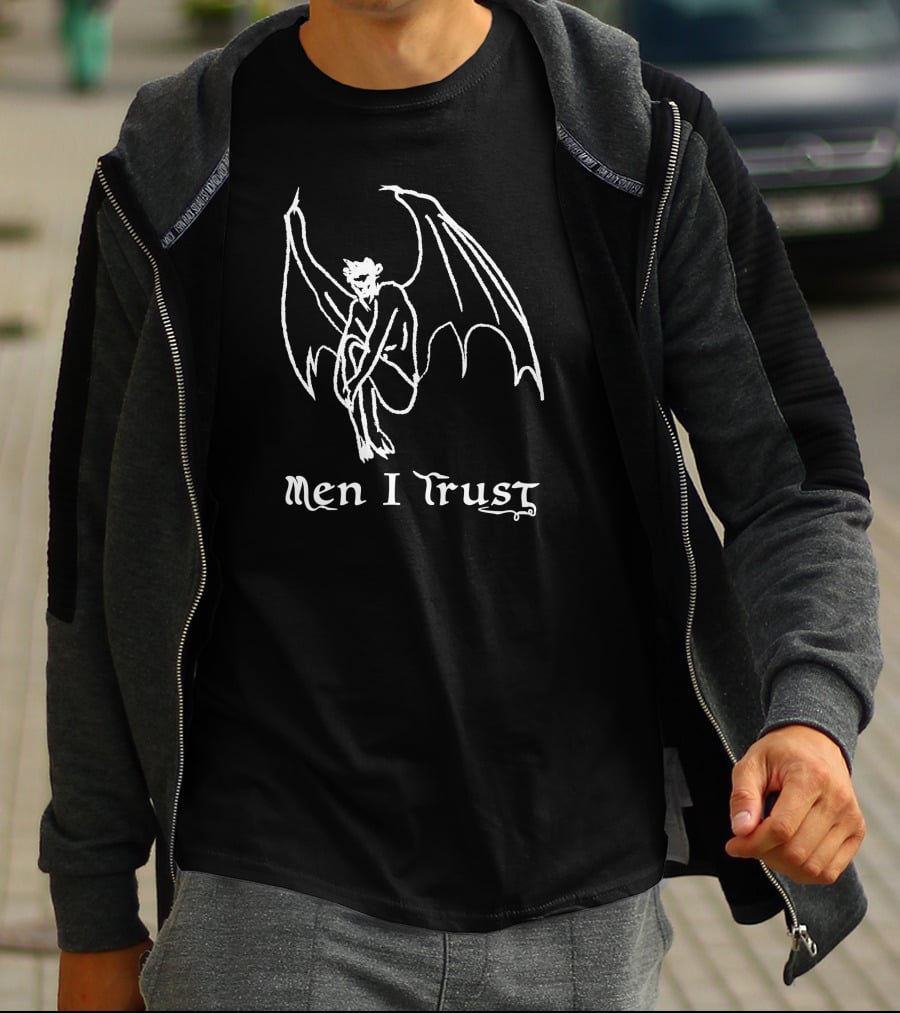 Men I Trust White Demon Wings T-Shirt