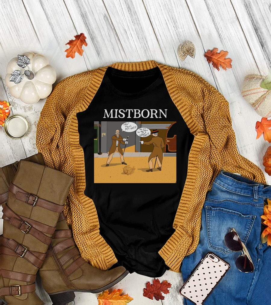 Mistborn Western Showdown With Hats And Duel T-Shirt
