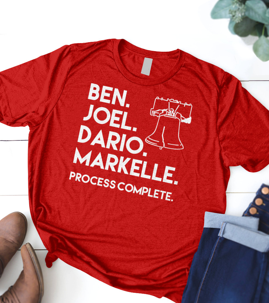 Ben Joel Dario Markelle Process Complete With Liberty Bell T-Shirt