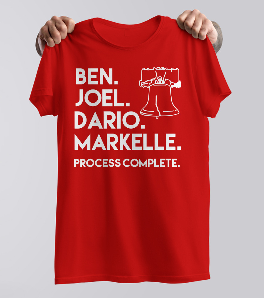 Ben Joel Dario Markelle Process Complete With Liberty Bell T-Shirt
