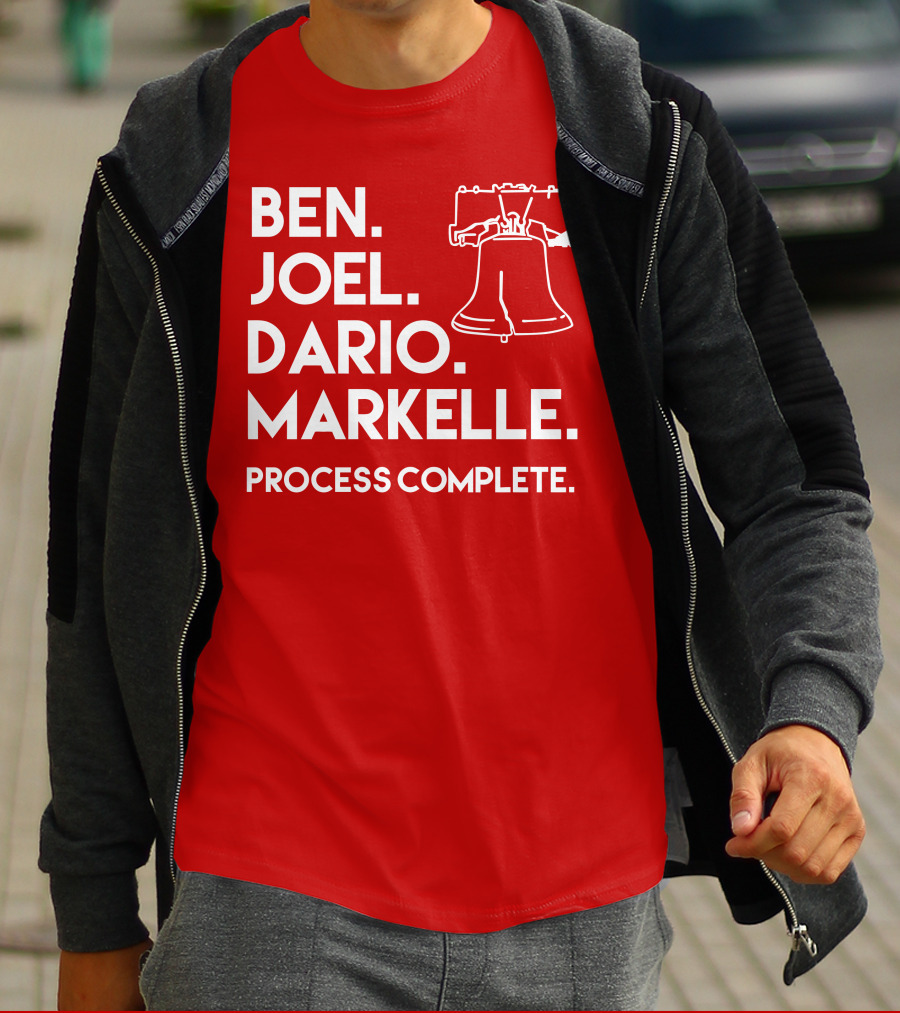 Ben Joel Dario Markelle Process Complete With Liberty Bell T-Shirt