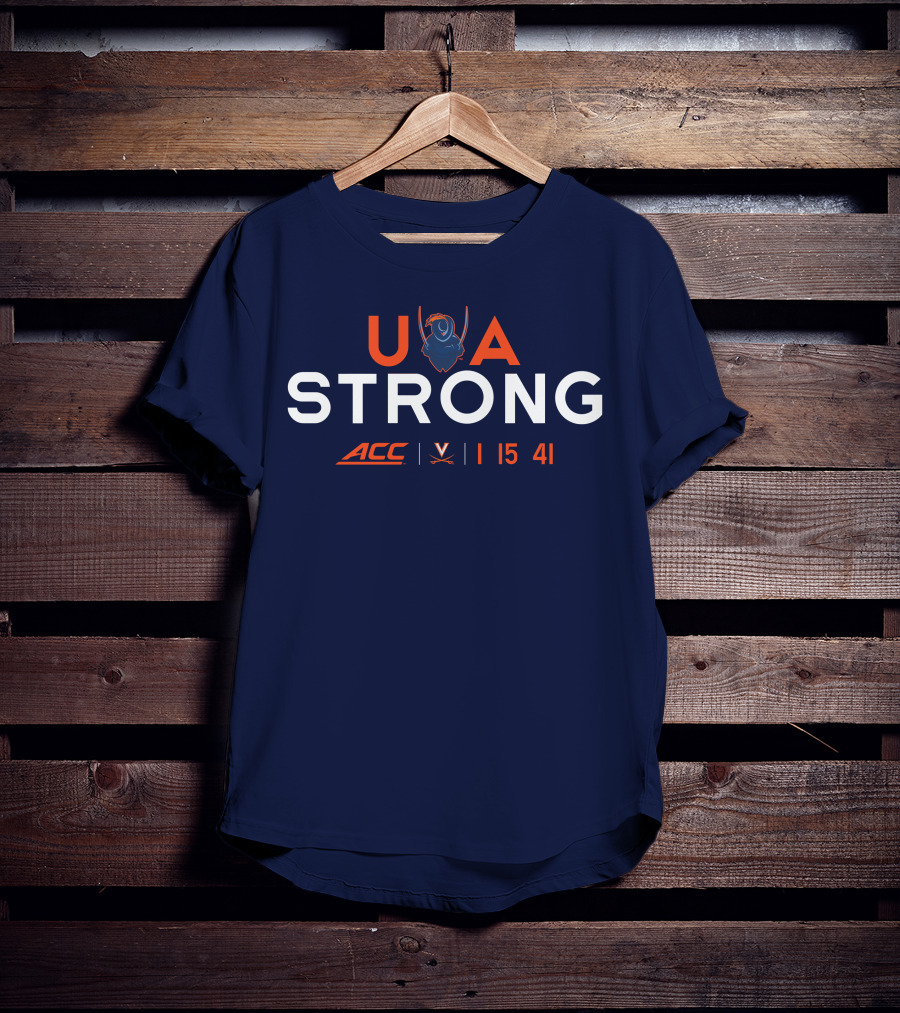 UVA Strong ACC Cavaliers 1 15 41 T-Shirt