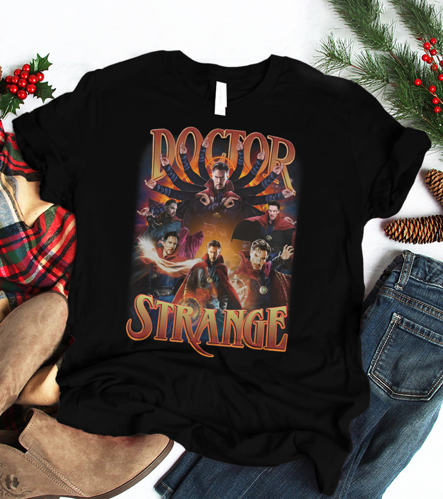 Doctor Strange Multiverse Collage T-Shirt