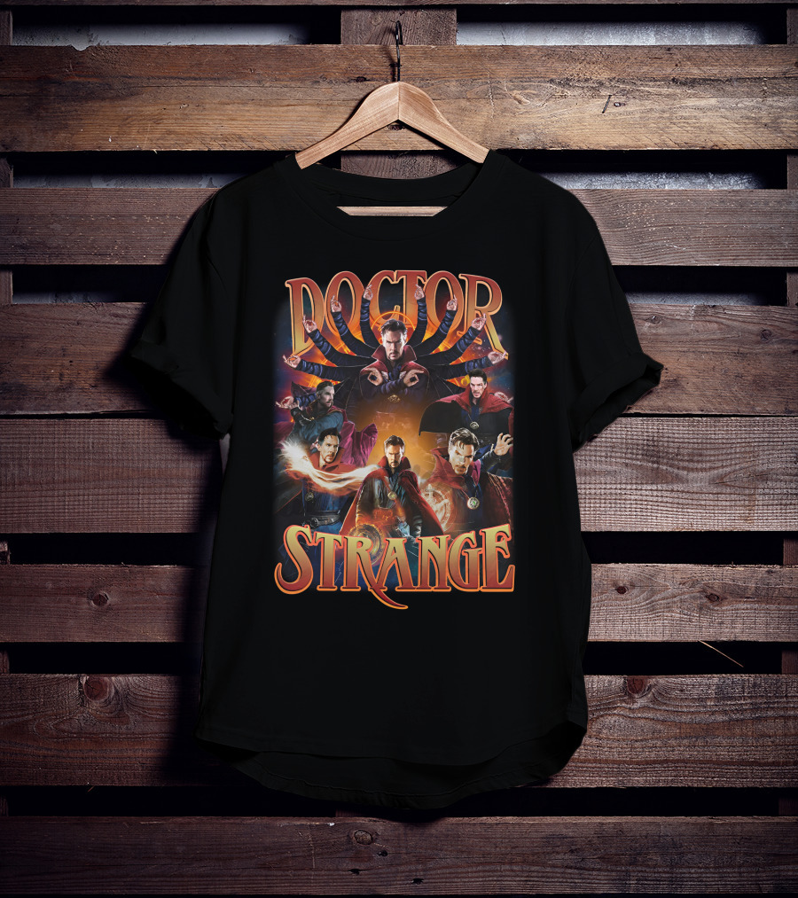 Doctor Strange Multiverse Collage T-Shirt