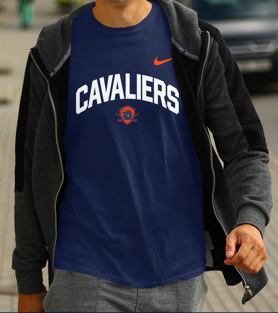 Cavaliers UVA Logo Robert Saleh T-Shirt