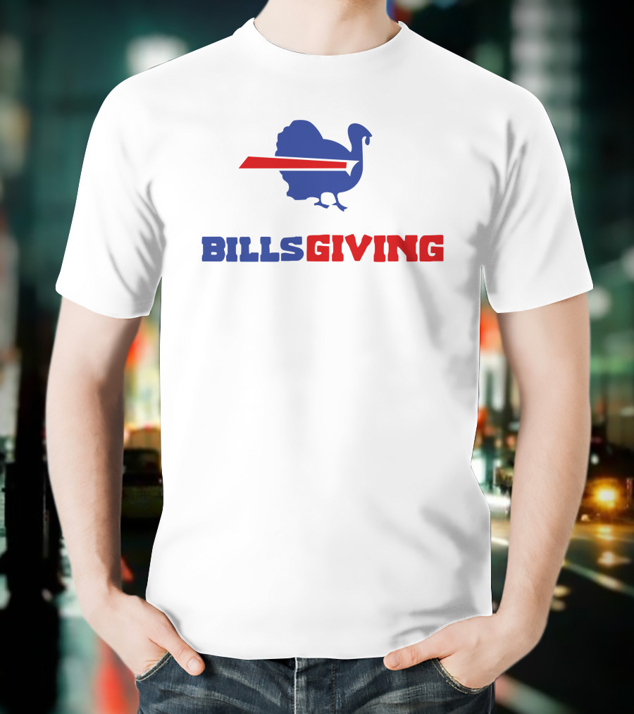Billsgiving Buffalo Football Turkey T-Shirt