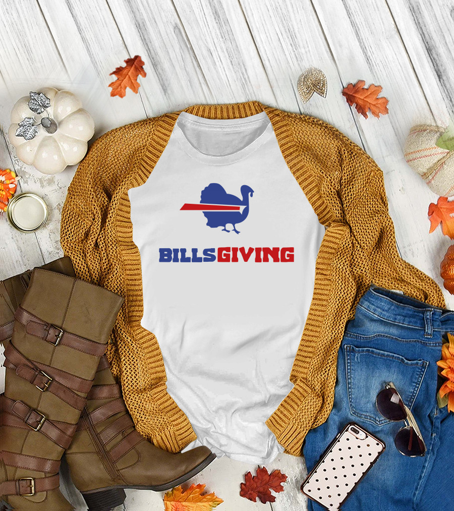 Billsgiving Buffalo Football Turkey T-Shirt